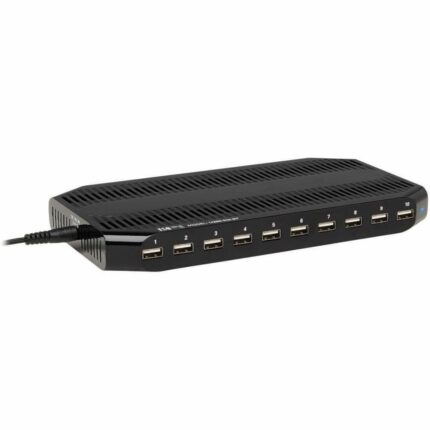 Tripp Lite series 10-Port USB Charger with Built-In Storage